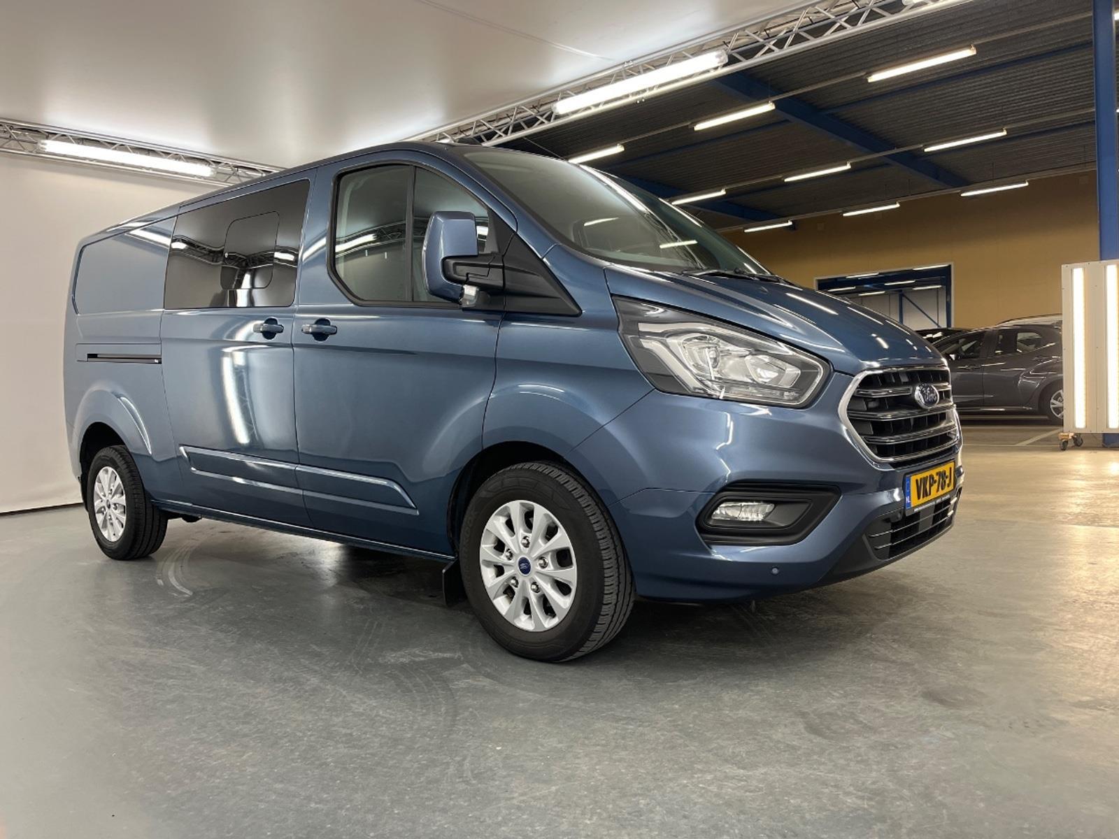 Ford Transit Custom 320 2.0 TDCI L2H1 Limited DC | 2021 | 147.374 km | Automaat | VKP78J | NAP: Logisch