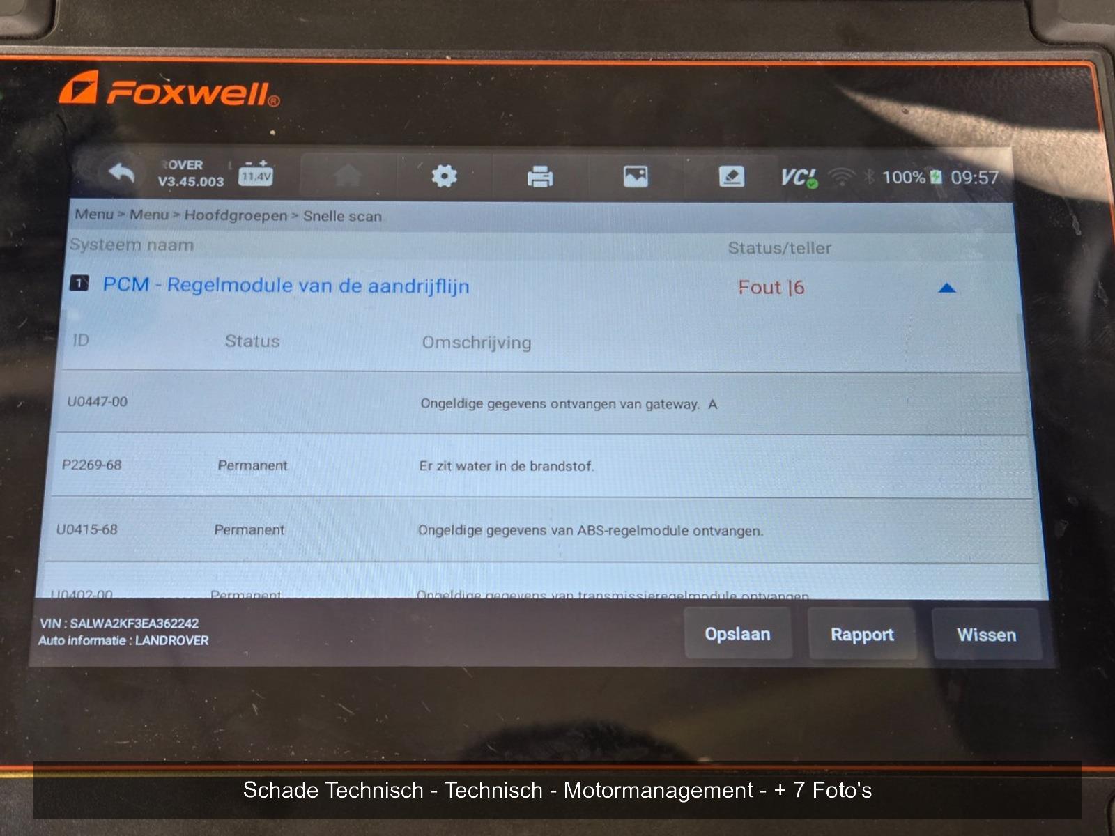 Land Rover Range Rover Sport 3.0 TDV6 HSE Dynamic | 2014 | 261.531 km | Automaat | SG551B | NAP: Geen oordeel