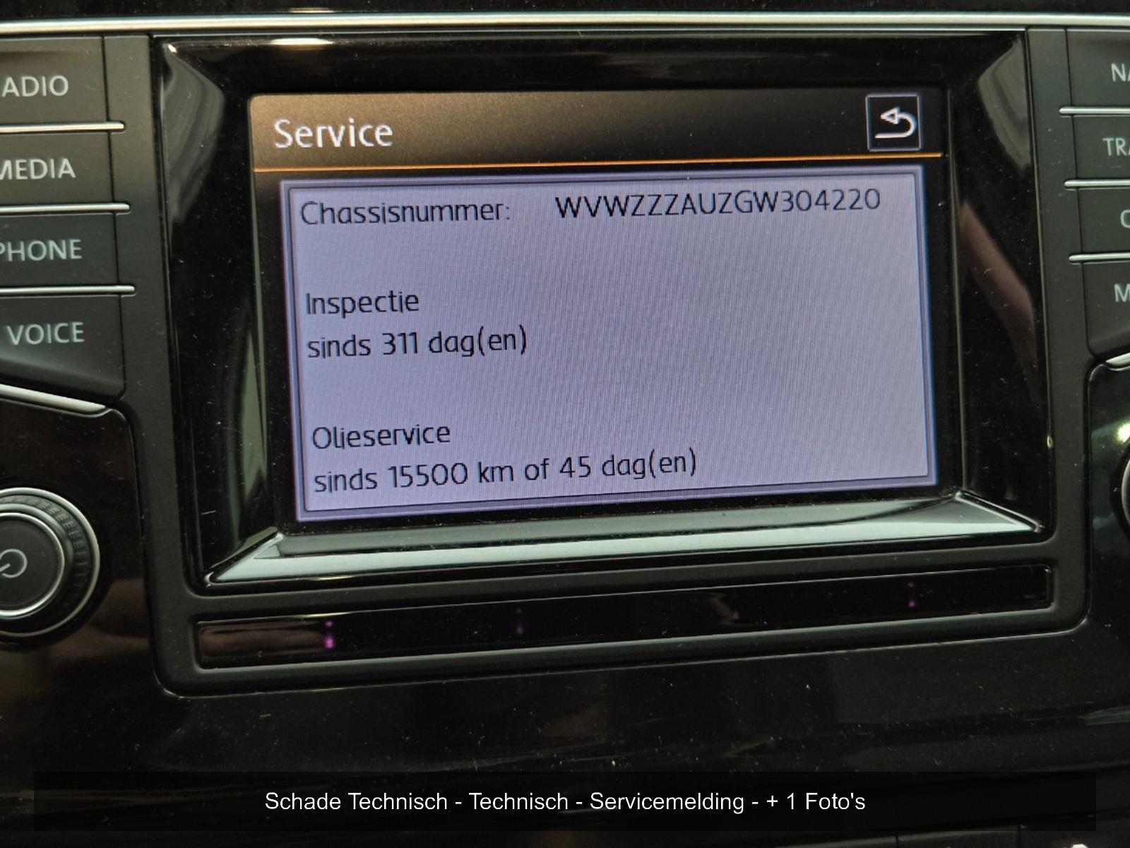 Volkswagen Golf 1.4 TSI ACT Connected Series | 2016 | 123.589 km | Automaat | ZR639K | NAP: Geen oordeel
