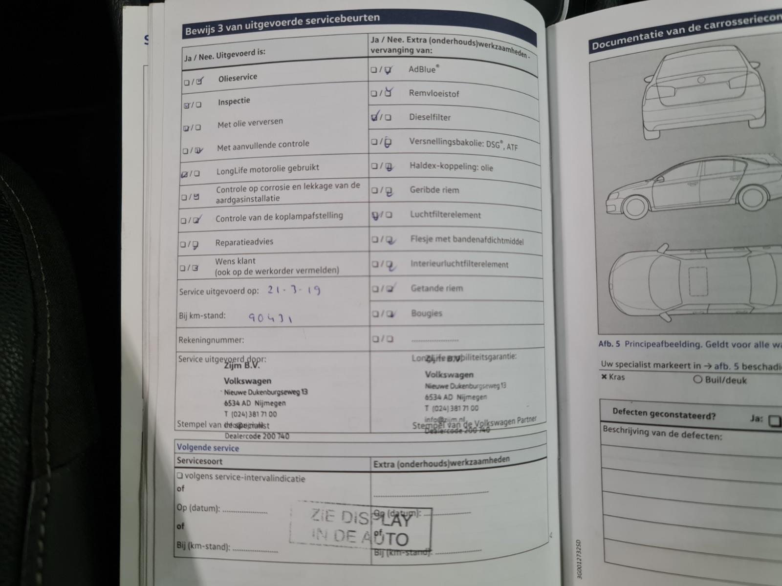Volkswagen Golf 1.6 TDI Connected Series | 2016 | 331.859 km | Automaat | KT071X | NAP: Logisch