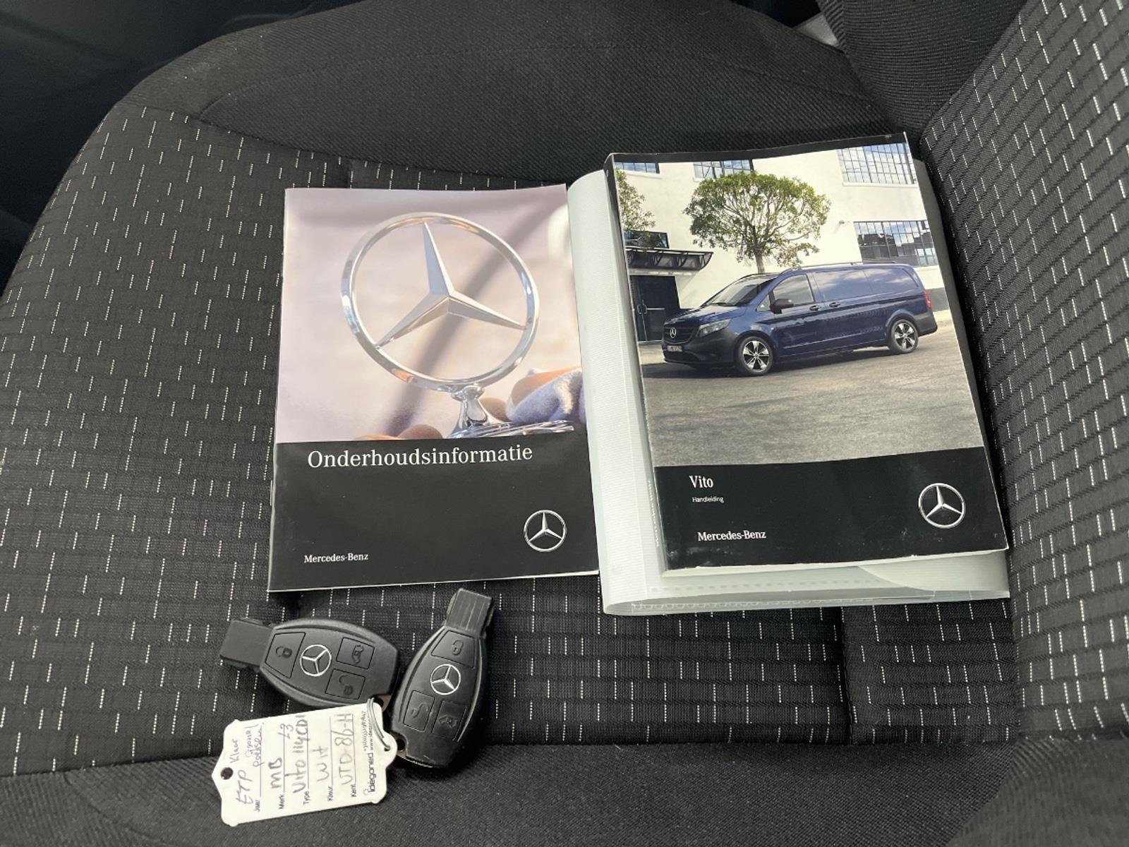 Mercedes-Benz Vito 114 CDI Extra Lang | 2023 | 221.889 km | Automaat | VTD86H | NAP: Logisch