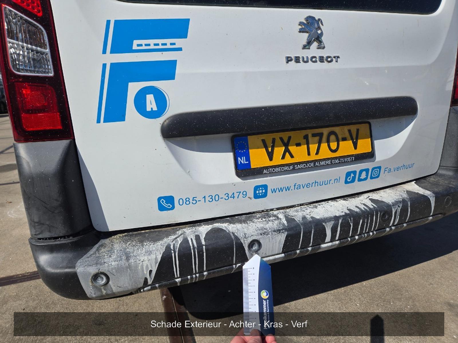 Peugeot Partner 120 1.6 BlueHDi 100 L1 Première | 2016 | 135.627 km | VX170V | NAP: Logisch