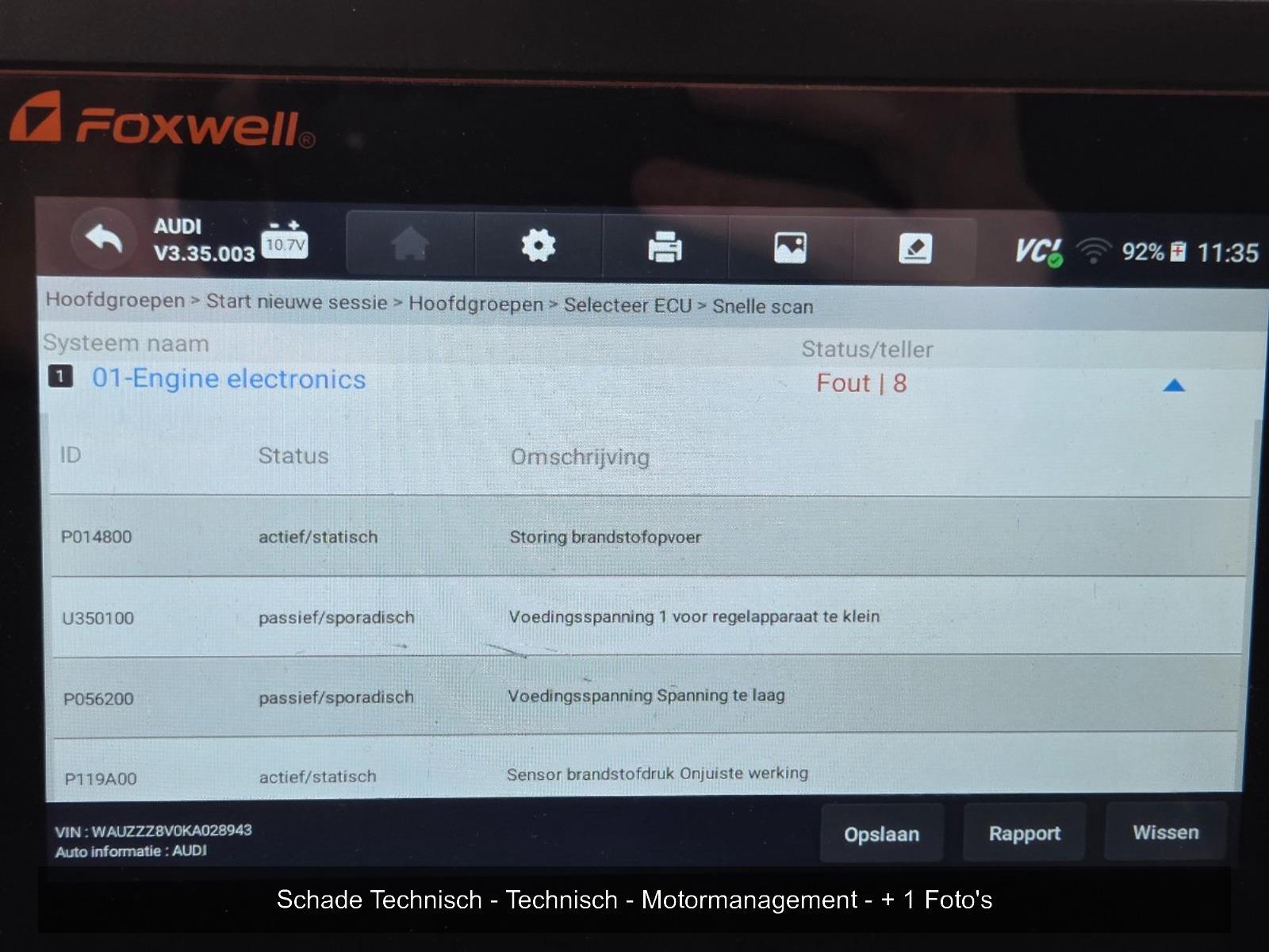 Audi A3 Sportback 2.0 TFSI S3 quattro Pro Line Plus | 2019 | 109.869 km | Automaat | Z089KD | NAP: Geen oordeel