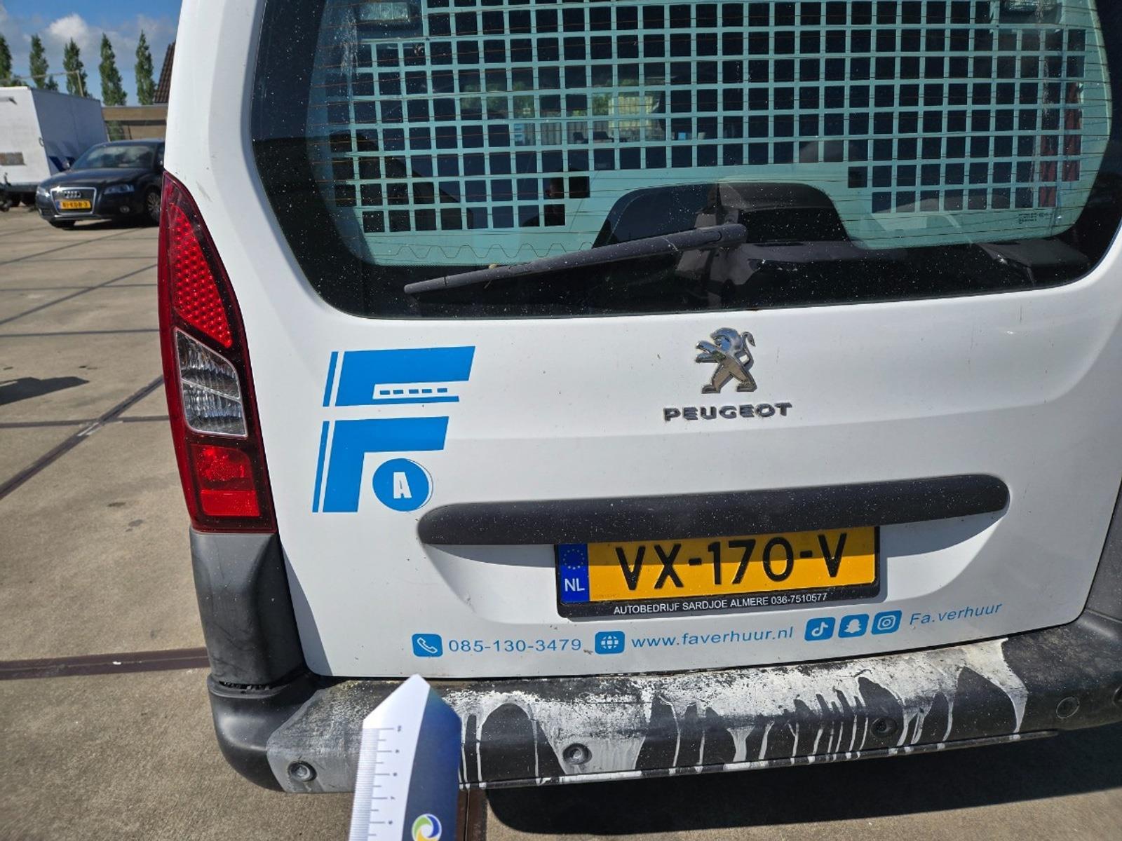 Peugeot Partner 120 1.6 BlueHDi 100 L1 Première | 2016 | 135.627 km | VX170V | NAP: Logisch