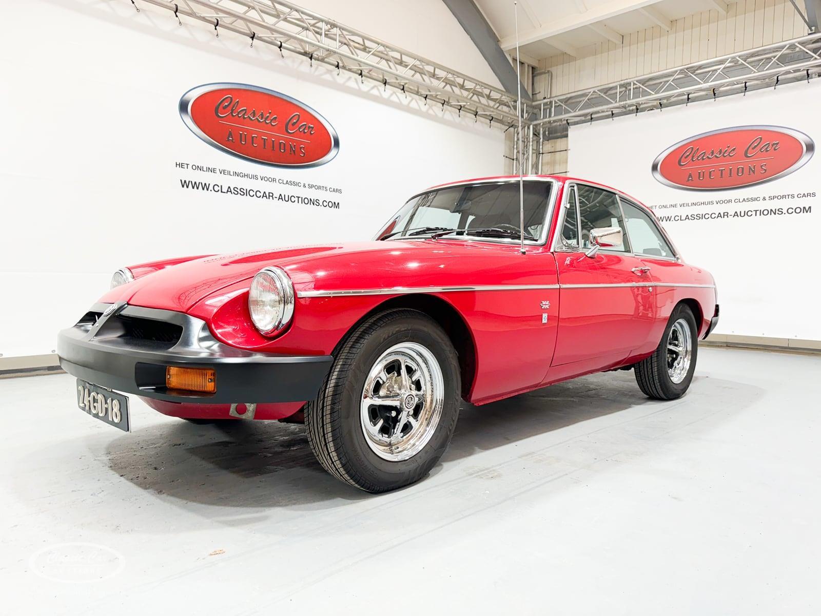 MG B GT coupe 1975