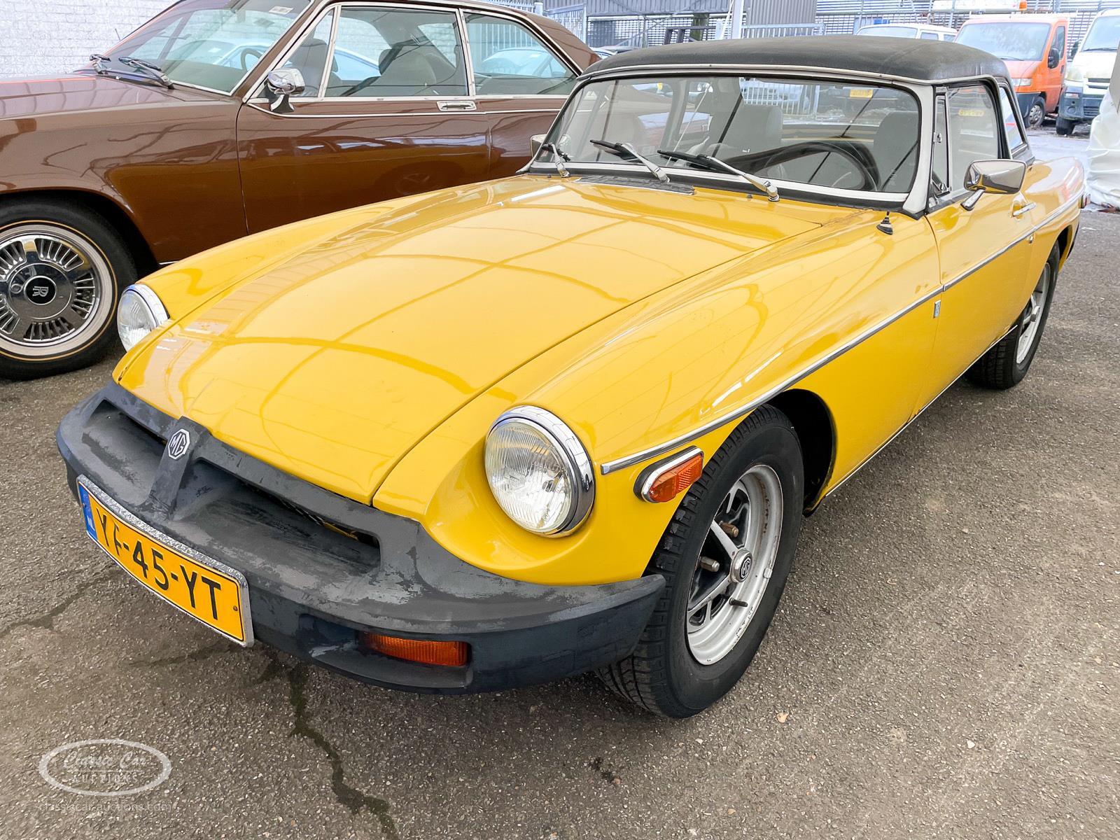 1978 MGB Hard Top.