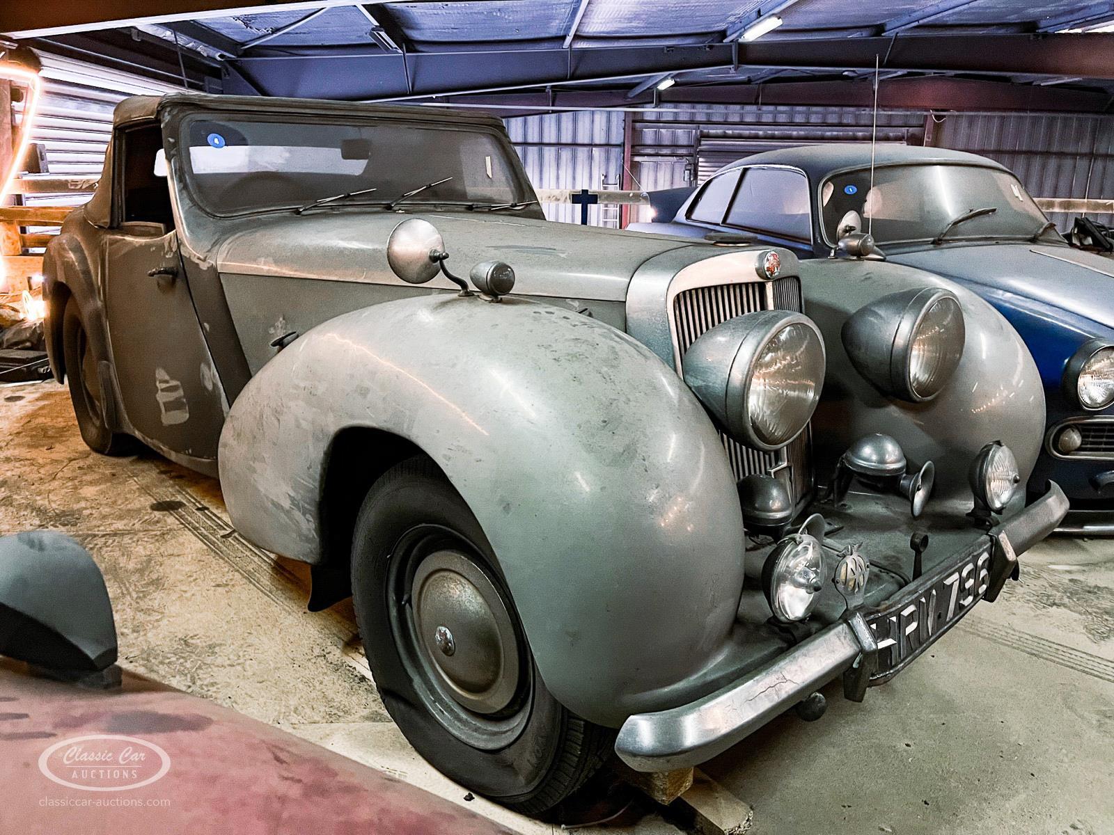 1949 Triumph 2000 Roadster.