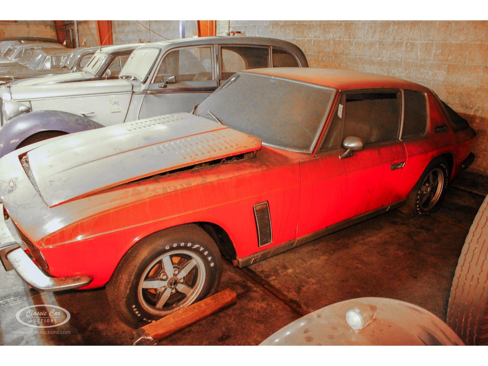 Matrix Jensen Interceptor SIII Coupe, bleu foncé/beige, RHD 1975, 1:43 | Model Car World