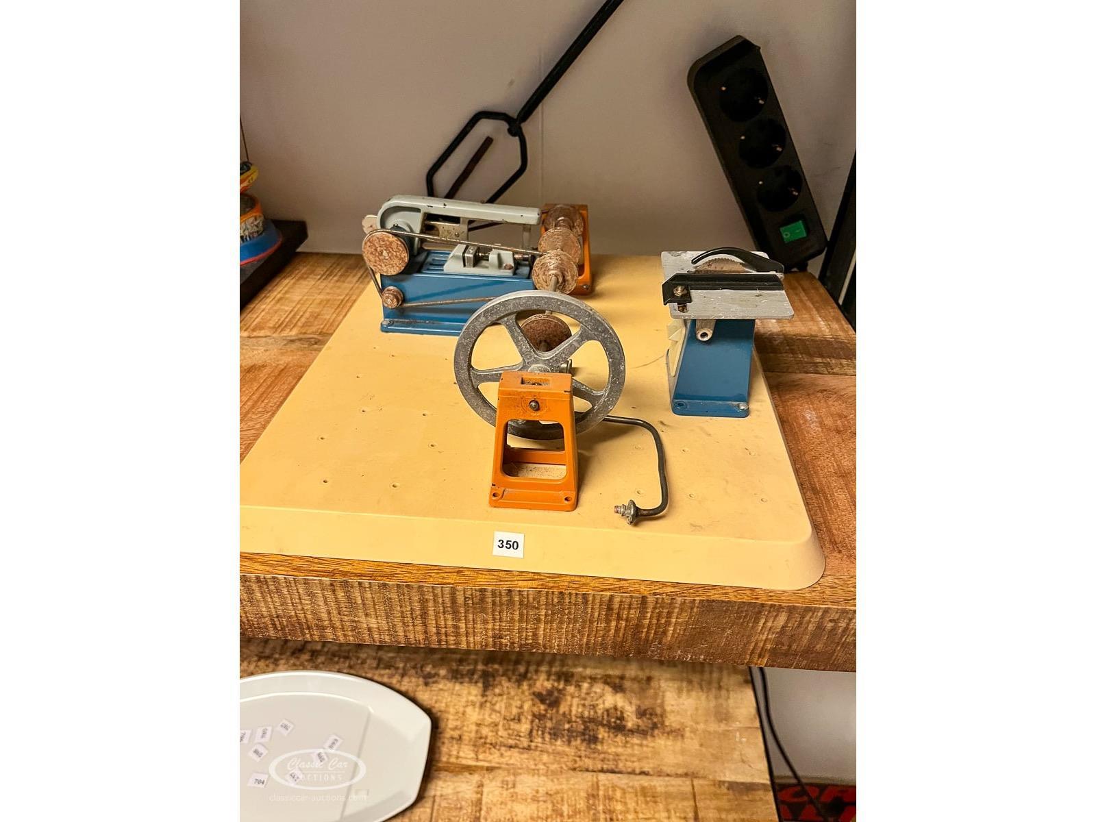 Toy Saw tables for connection steam engine - NO RESERVE
