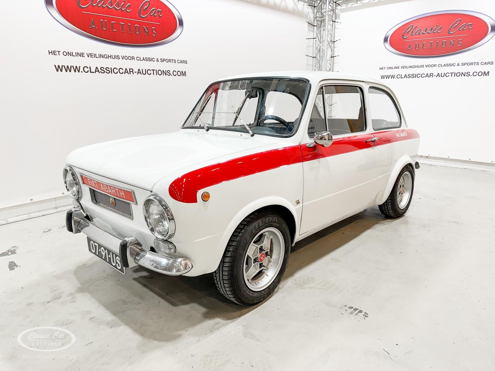FIAT 850 ABARTH EN PORCELAINE DE 26 CM MODEL UNIQUE | UK