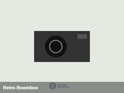 Retro Boombox