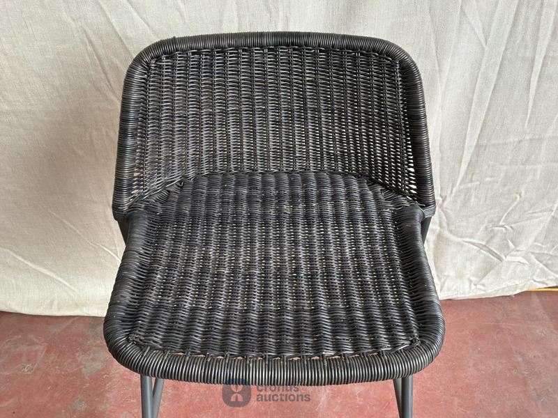 Kakï stool with backrest