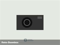 Retro Boombox