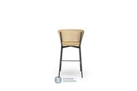 Gorm stool with backrest