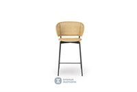 Gorm stool with backrest