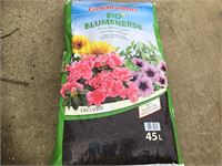 5 zakken potgrond van 45 liter
