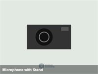 Microphone with Stand