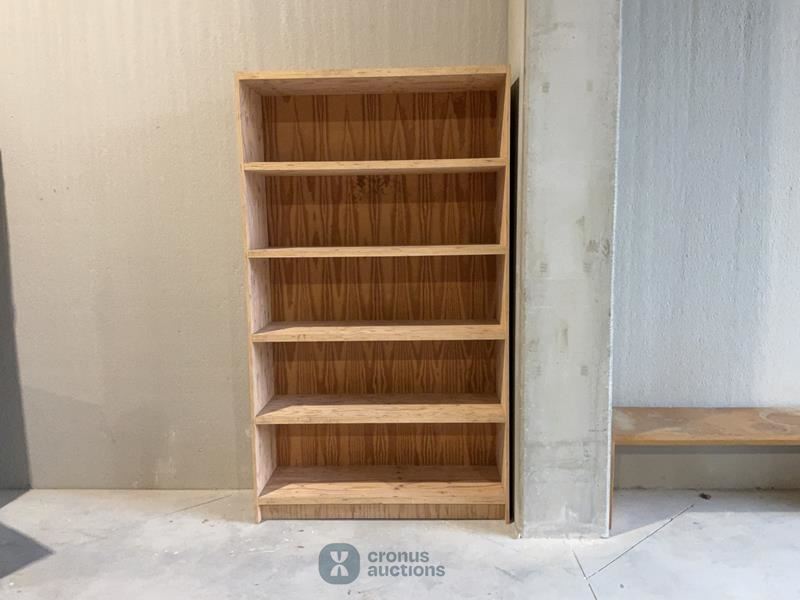 wooden closet