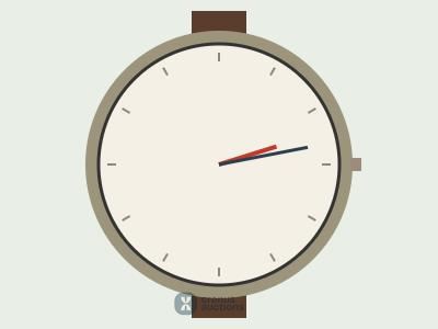 Gold-Plated Dress Watch