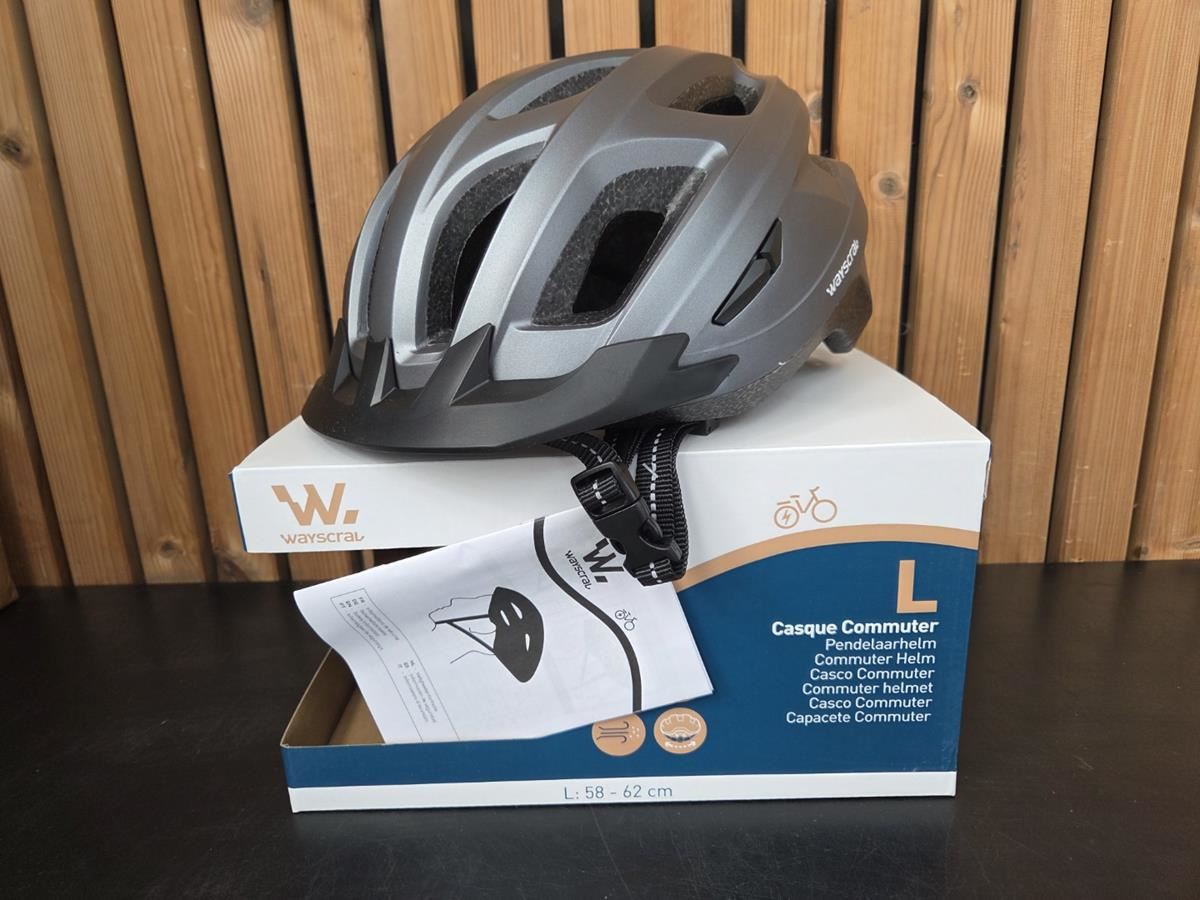 1 Fietshelm Grijs Large – kavel bij Hammertime
