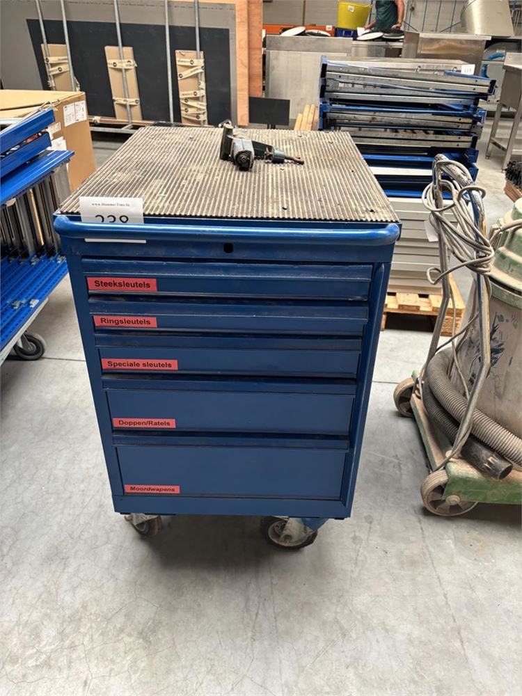 Mobiele Werkkar Incl Inhoud