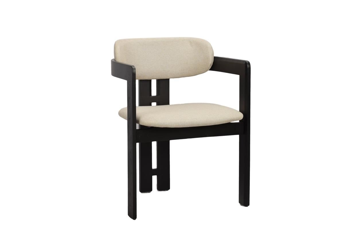 4x Design Eetkamerstoelen Zwart