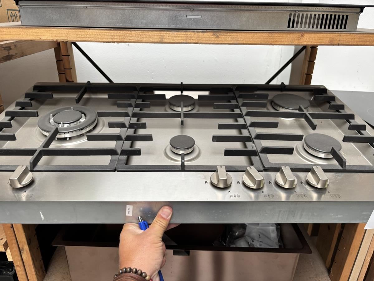 Gaskookplaat Steel Sc905vpgl50xs