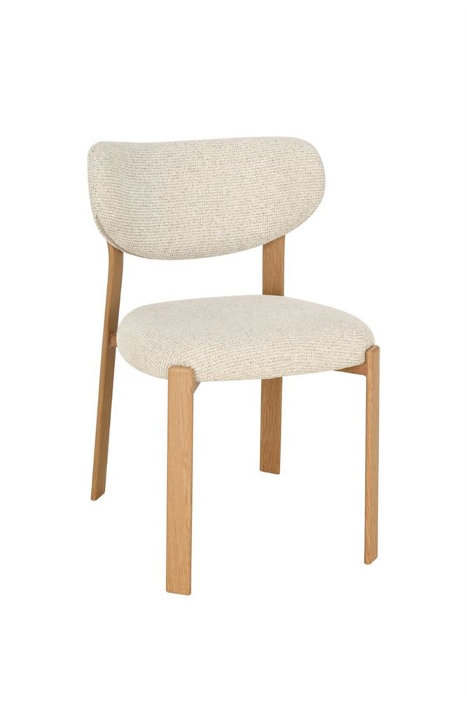 6x Design Eetkamerstoelen Naturel