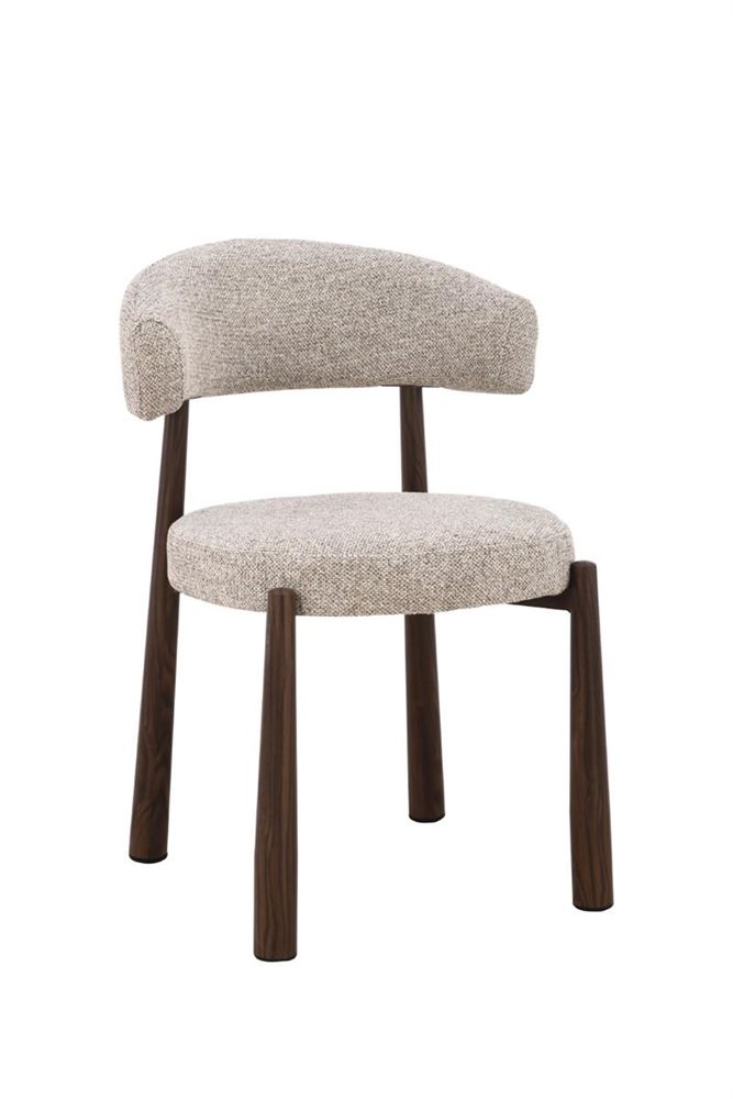 6x Design Eetkamerstoelen Walnut