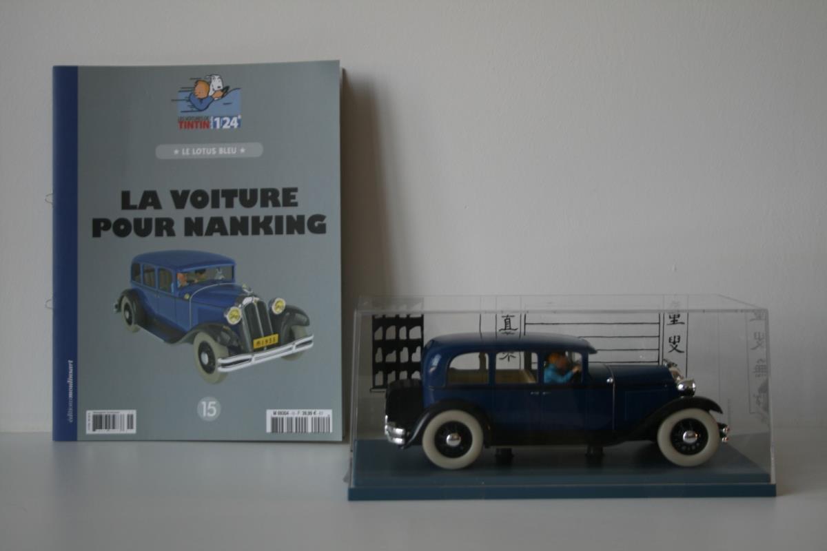 Les Voitures de Tintin (Echelle 1:24) - Hachette - N°15 La Voiture pour  Nanking (Le