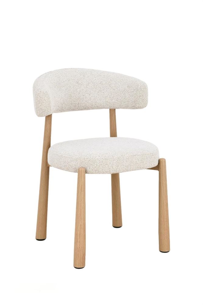 6x Design Eetkamerstoelen Naturel