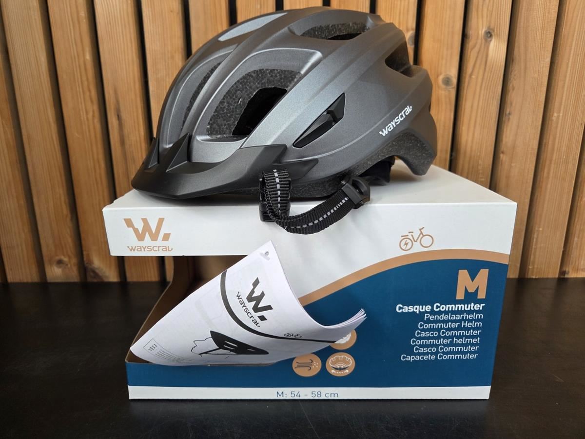 1 Fietshelm Grijs Medium – kavel bij Hammertime