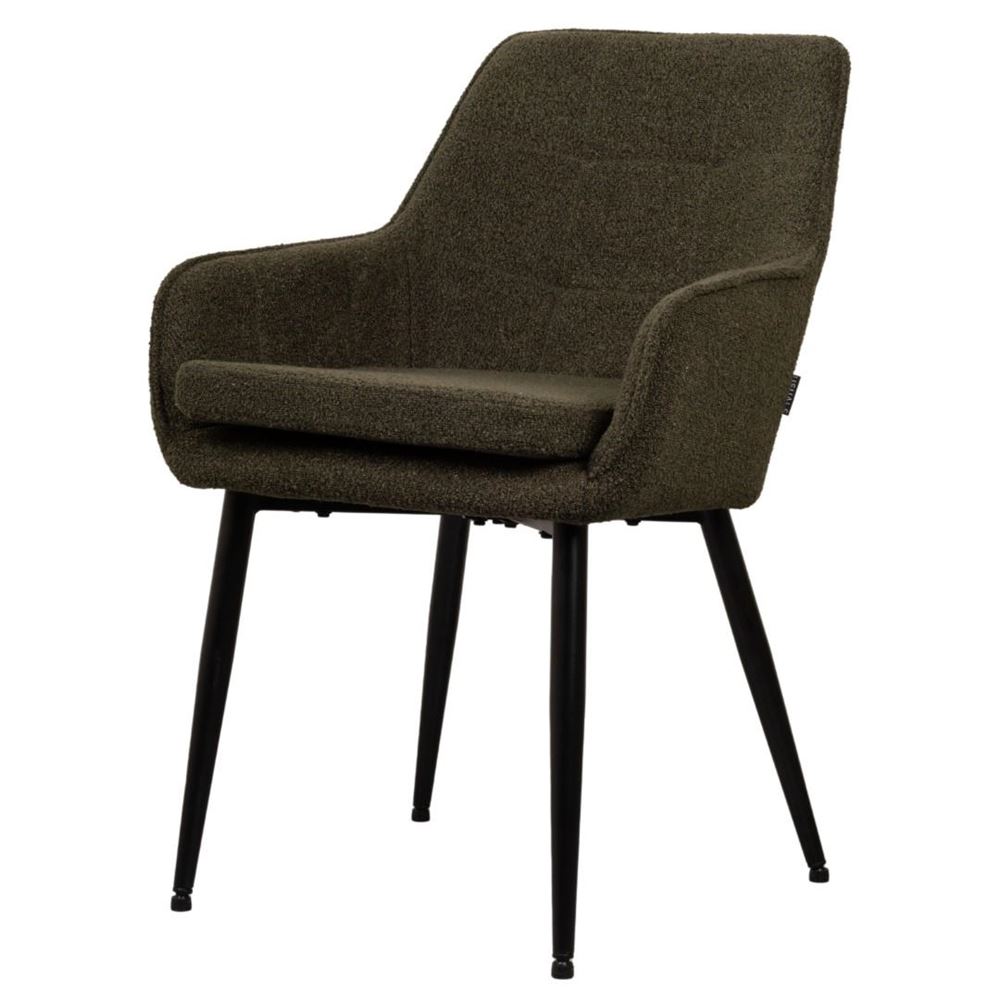 6x Design Eetkamerstoelen Groen