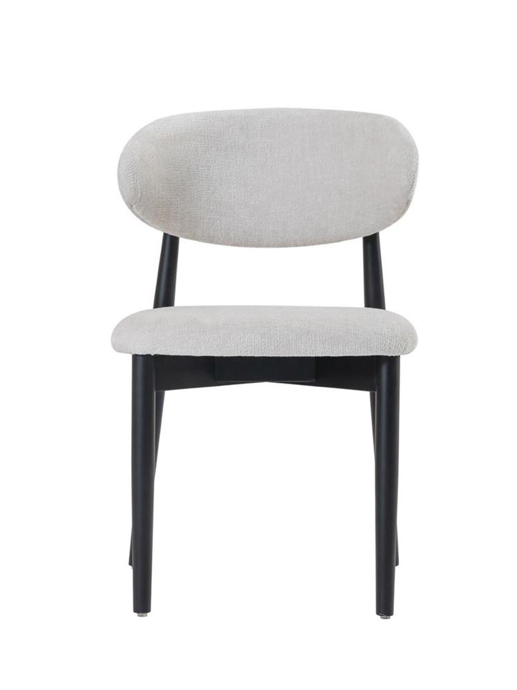 6x Design Eetkamerstoelen Zwart