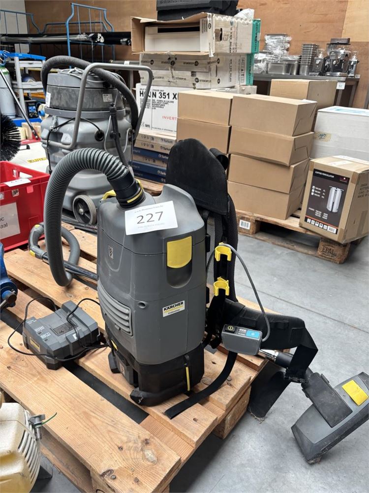 Rugstofzuiger Karcher