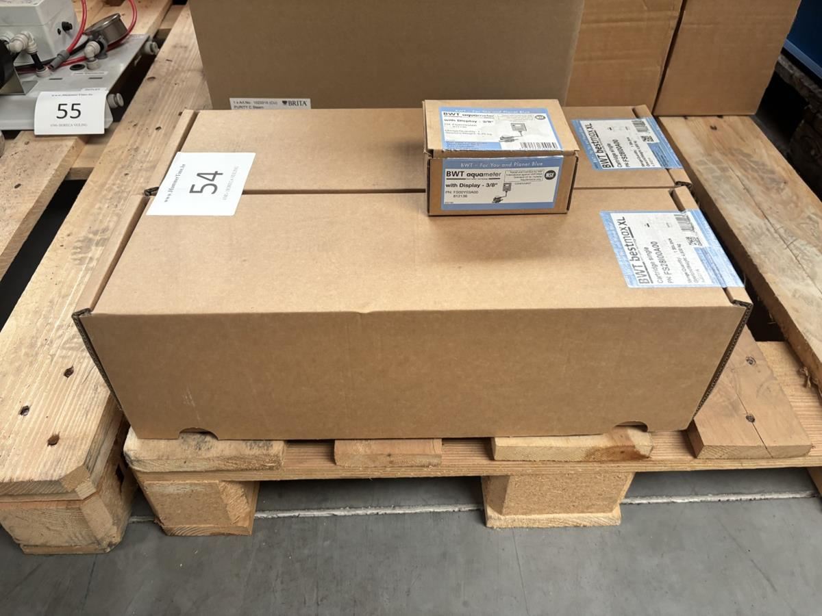 2x Cartridges Bwt 1x Aquameter Bwt