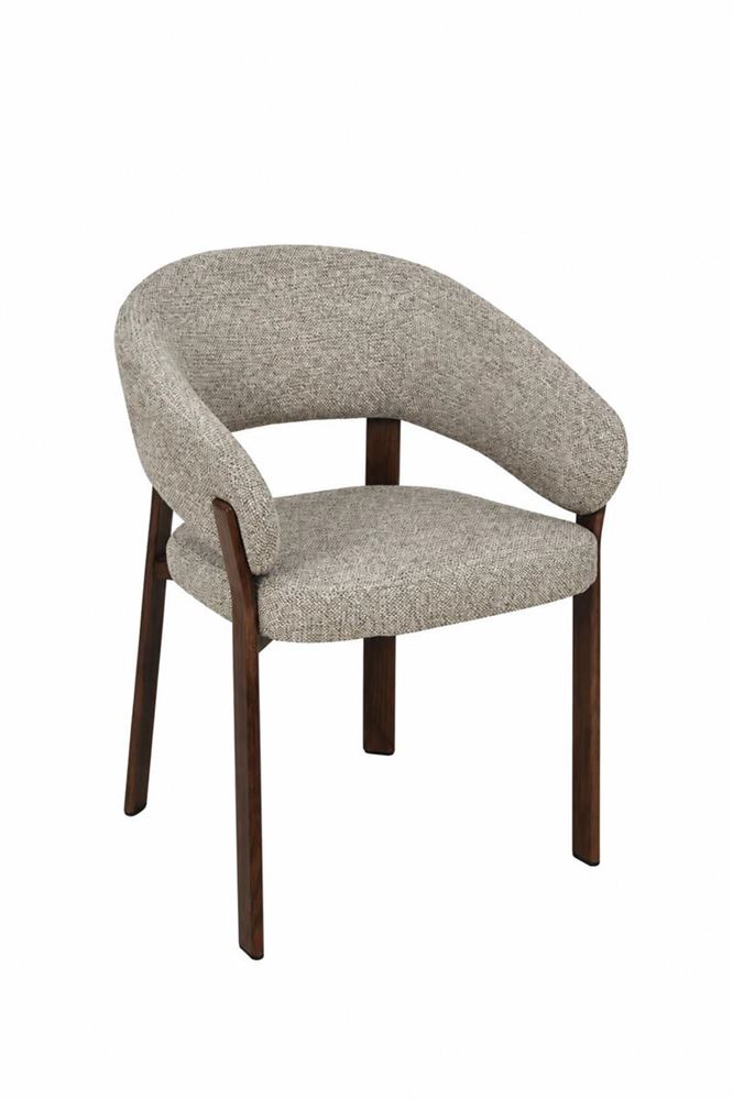 6x Design Eetkamerstoelen Walnut