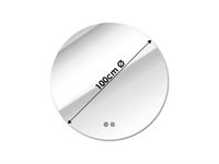 1 X 100cm Rond Led Spiegel – foto 2 – kavel bij Hammertime, Bornem