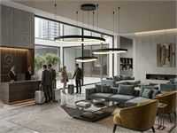 [01208p] Auren Design Pendant Lamp Black 42cm&62cm&82cm Trio Ring 160w Led Cct 3 Colour – foto 3 – kavel bij Hammertime, Puurs