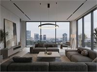 [01206p] Auren Design Pendant Lamp Black 82cm 70w Led Cct 3 Colour & 3 Step Dimming – foto 3 – kavel bij Hammertime, Puurs