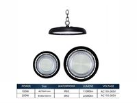 [01115] 100w 5000k Led Ufo Highbay With Lens Waterproof – foto 5 – kavel bij Hammertime, Puurs