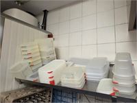 1 Lot Plastic Opslagpotten Met Deksel – foto 3 – kavel bij Hammertime
