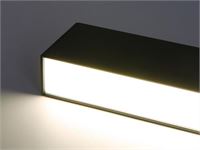[hrz200] 40w Led 120cm Linear Pendant Lamp 3 Colour Light Switch Black – foto 7 – kavel bij Hammertime, Puurs