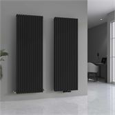 1 X H1800xb600 Dubbele Design Radiator Vero Mat Zwart – foto 4 – kavel bij Hammertime, Bornem