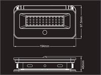 [01174] Solar 400lm Led 3in1 Colour Cct Floodlight With Sensor – foto 7 – kavel bij Hammertime, Puurs