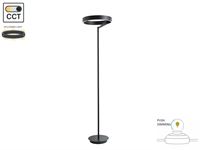 [01211] Arcao Design Floor Lamp Black 35cm 22w Led Cct 3 Colour Dimmable – kavel bij Hammertime, Puurs