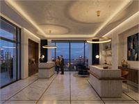 [01207p] Auren Design Pendant Lamp Gold 82cm 70w Led Cct 3 Colour & 3 Step Dimming – foto 4 – kavel bij Hammertime, Puurs
