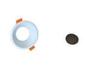 [01163] Gu10 Recessed Fixture White With Lamp Holder – foto 11 – kavel bij Hammertime, Puurs