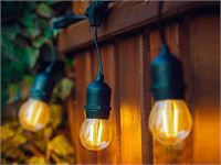 [01132] 10-Meter E27 Festoon String Light With Pendant Sockets, Connectable And Water-Resistant – foto 6 – kavel bij Hammertime, Puurs