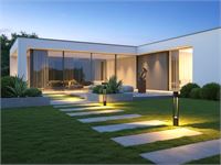 [01082] Garden Bollard Light 60cm Gu10 Socket Black Waterproof – foto 3 – kavel bij Hammertime, Puurs
